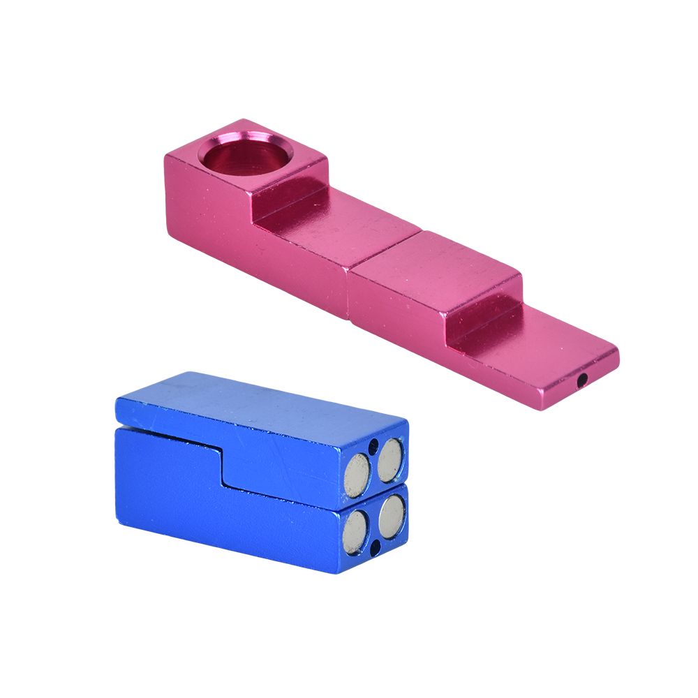 Foldable Magnetic Pipe | 2.75" | Colors Vary