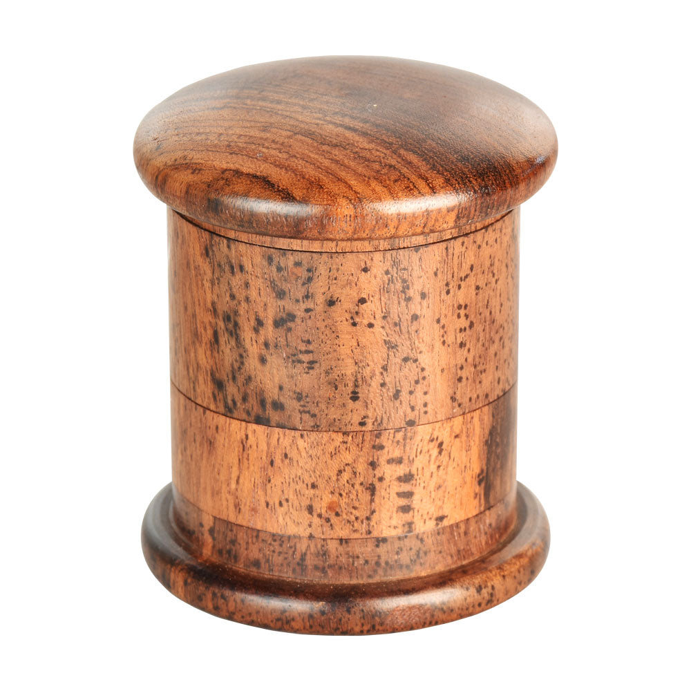 Round Rosewood 4pc Grinder w/ Screen 2"