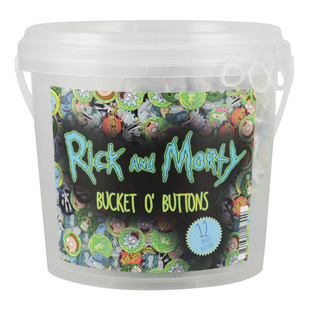 144PC BUCKET - Pinback Buttons - 1.25" / Assorted Design Sets