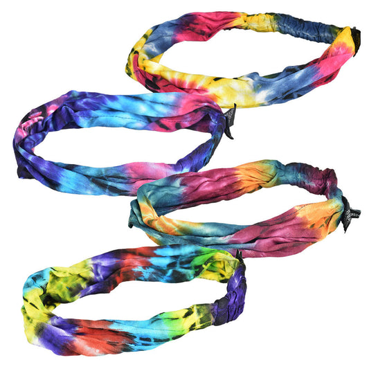 4PC BUNDLE - ThreadHeads Tie-Dye Cotton Headband - Colors Vary