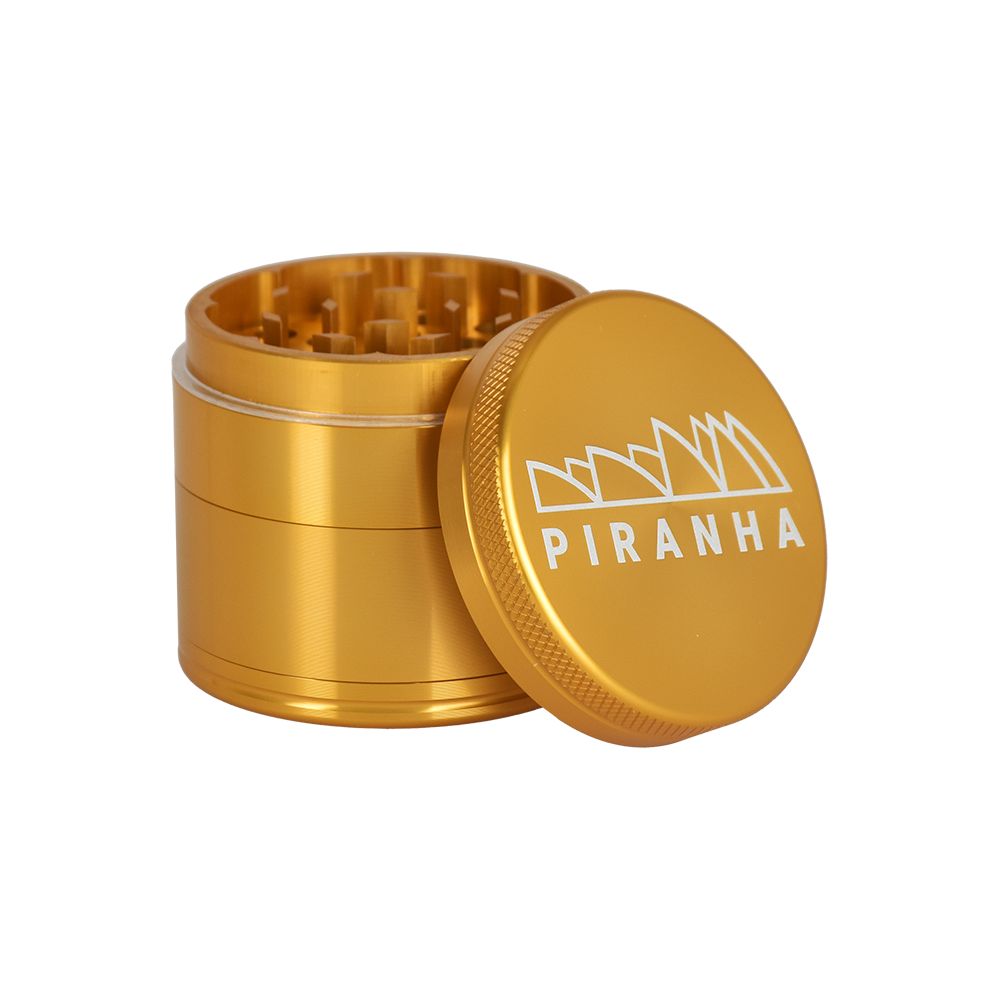Piranha Pollinator Aluminum Grinder | 4pc | 2"
