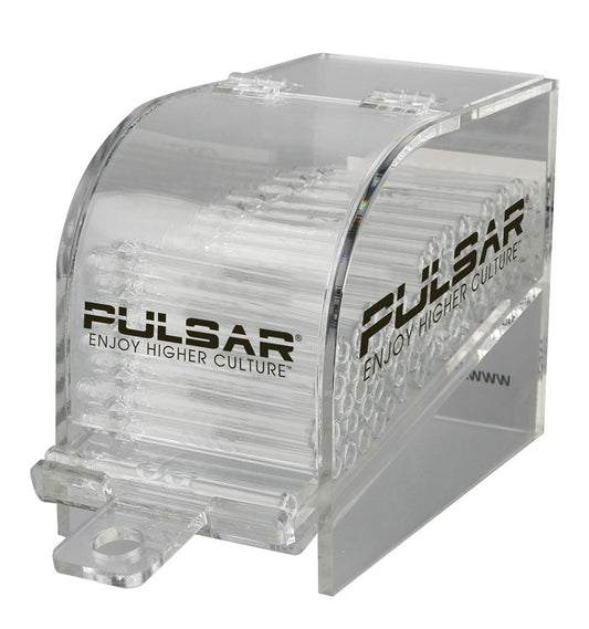 100PC DISPLAY - Pulsar Chillum in Dispenser - Clear