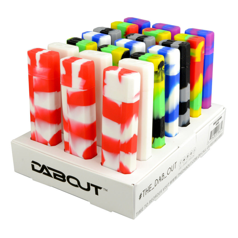 21PC DISPLAY - Dab Out Silicone Dab Kit - 5.4"
