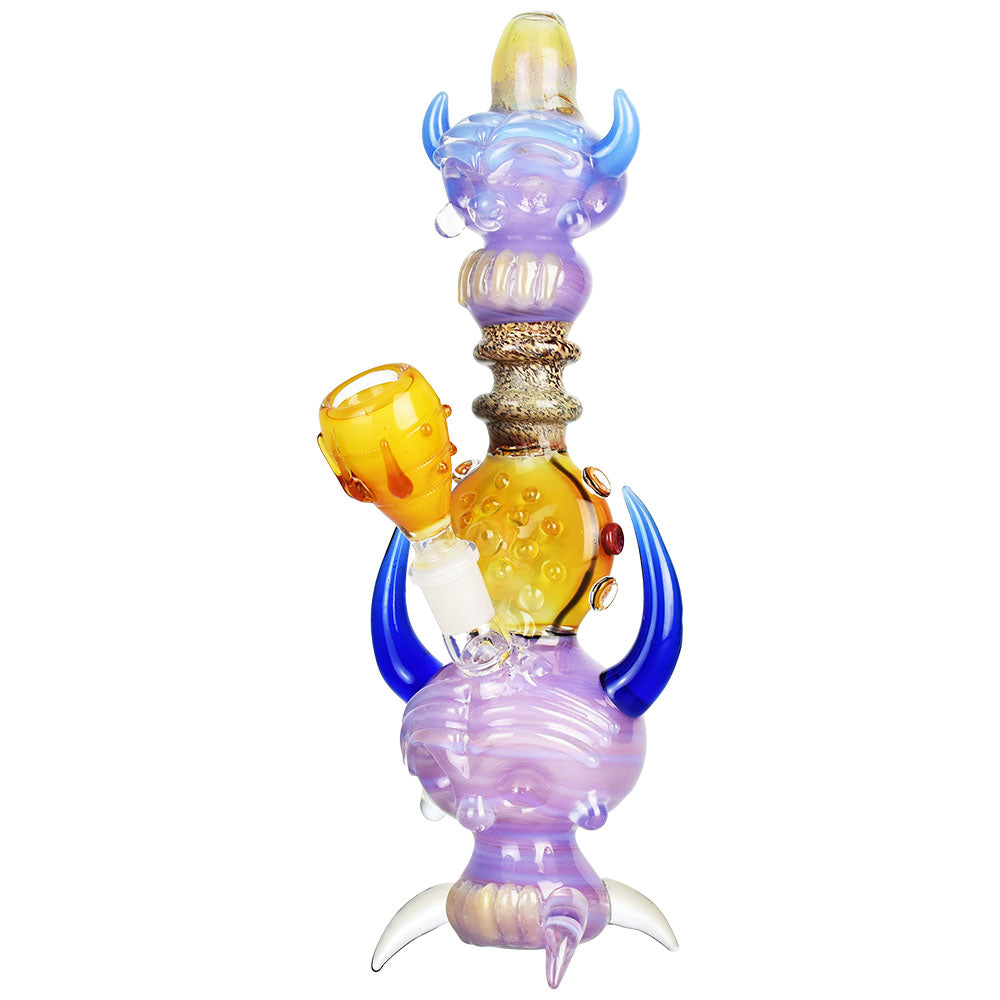 Double Skull Stack Water Pipe - 10.75" / 14mm F