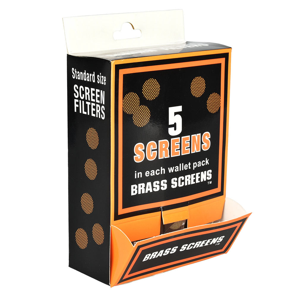 Gold/Brass Pipe Screen Filters | 5pc | 3/4" | 100pk Display