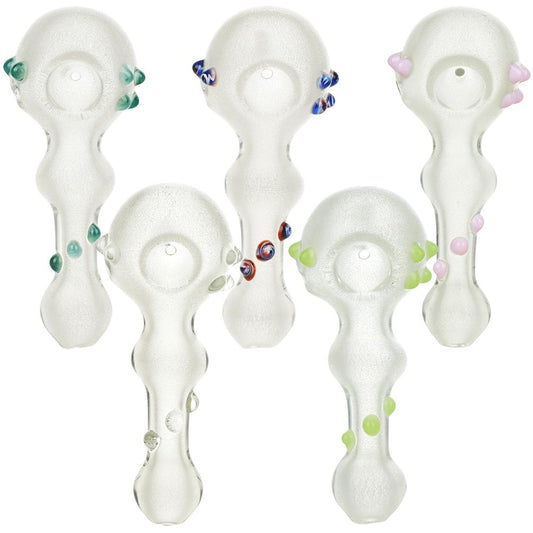 Inner Illumination Glow In The Dark Spoon Pipe - 4.5" / Colors Vary
