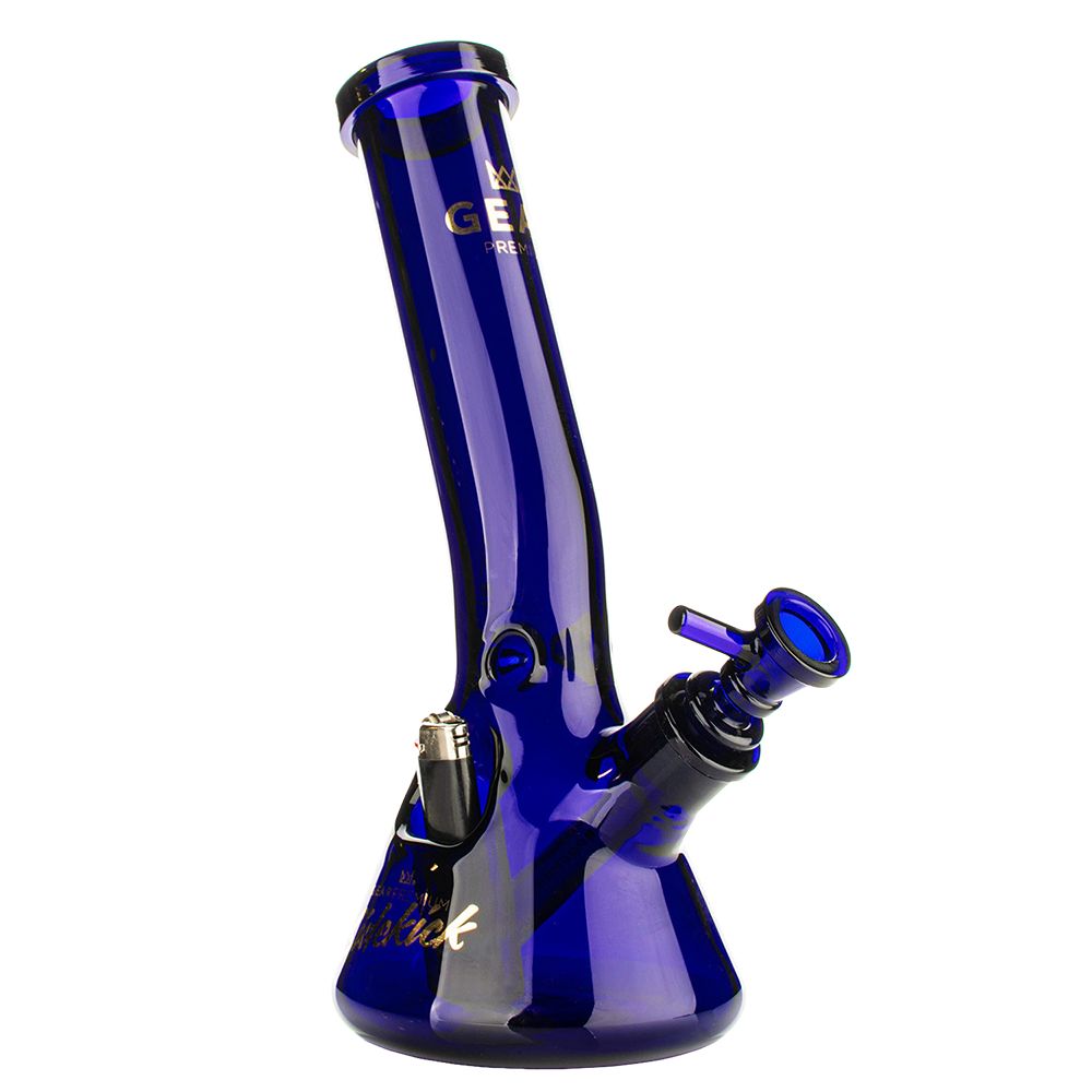 Gear Premium Sidekick Laid Back Glass Beaker Water Pipe | 12" | 14mm F
