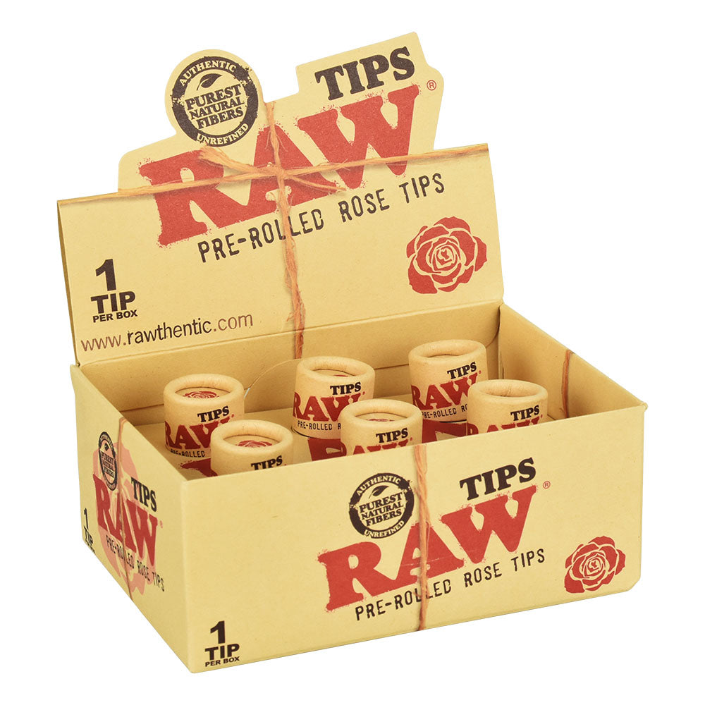 RAW Pre-Rolled Rose Tip | 6pc Display
