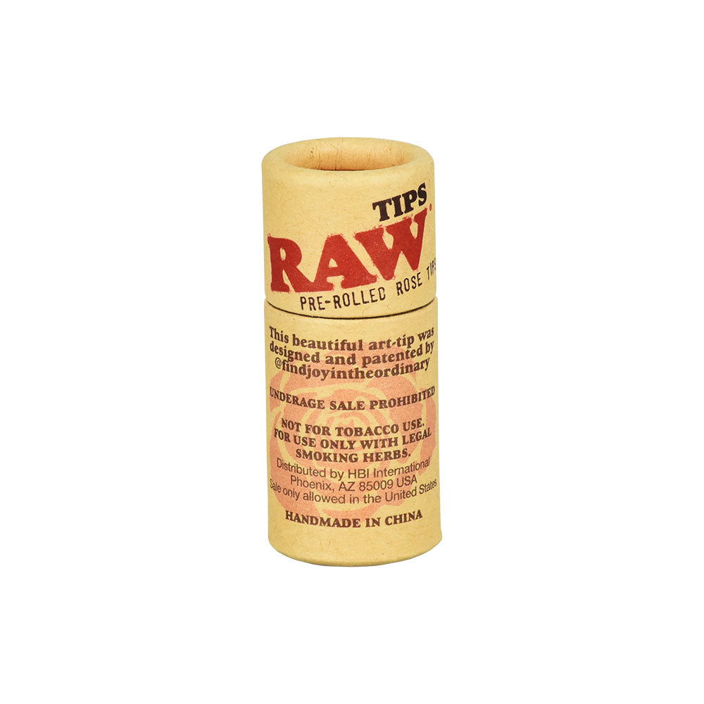 RAW Pre-Rolled Rose Tip | 6pc Display