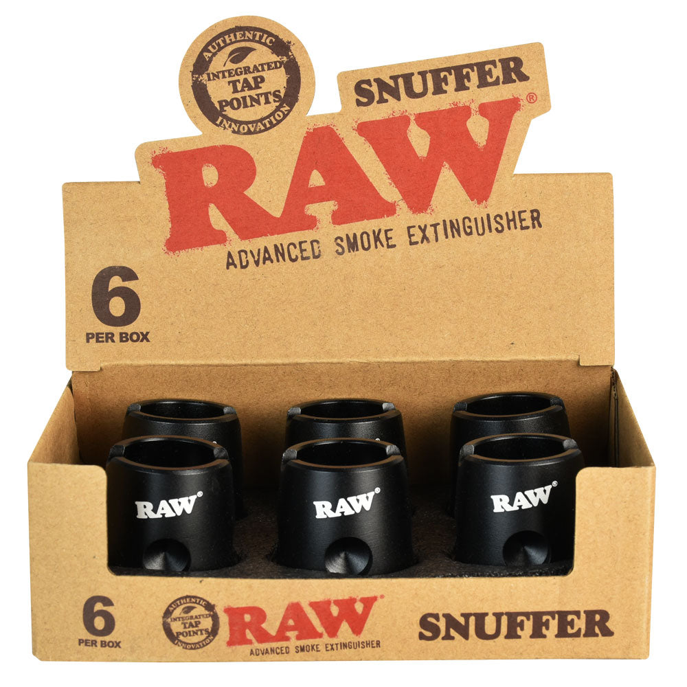 6PC DISPLAY - RAW Cone Snuffer