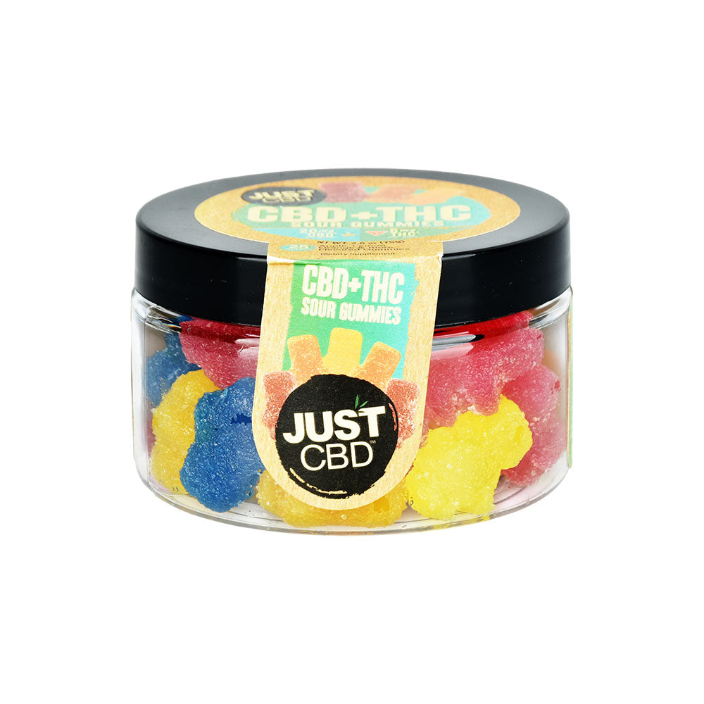 JUST CBD + THC Sour Gummies