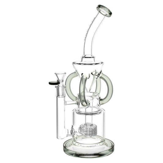 Pulsar Gravity Recycler Water Pipe - 13"/14mm F/Colors Vary