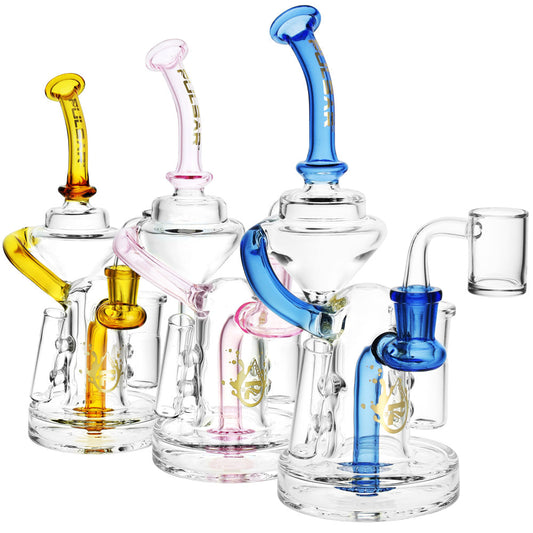 Pulsar All in One Station Dab Rig V3 - 9"/14mm F/Colors Vary