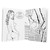 Wood Rocket Sexy Butts Adult Coloring Book | 8.5" x 11"