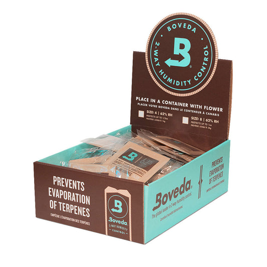 Boveda 2-Way Humidity Control | 62% | 8g | 100pc Display