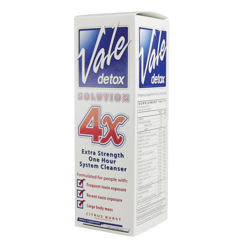 Vale Detox Solution 4X One Hour | 20oz | Citrus Burst