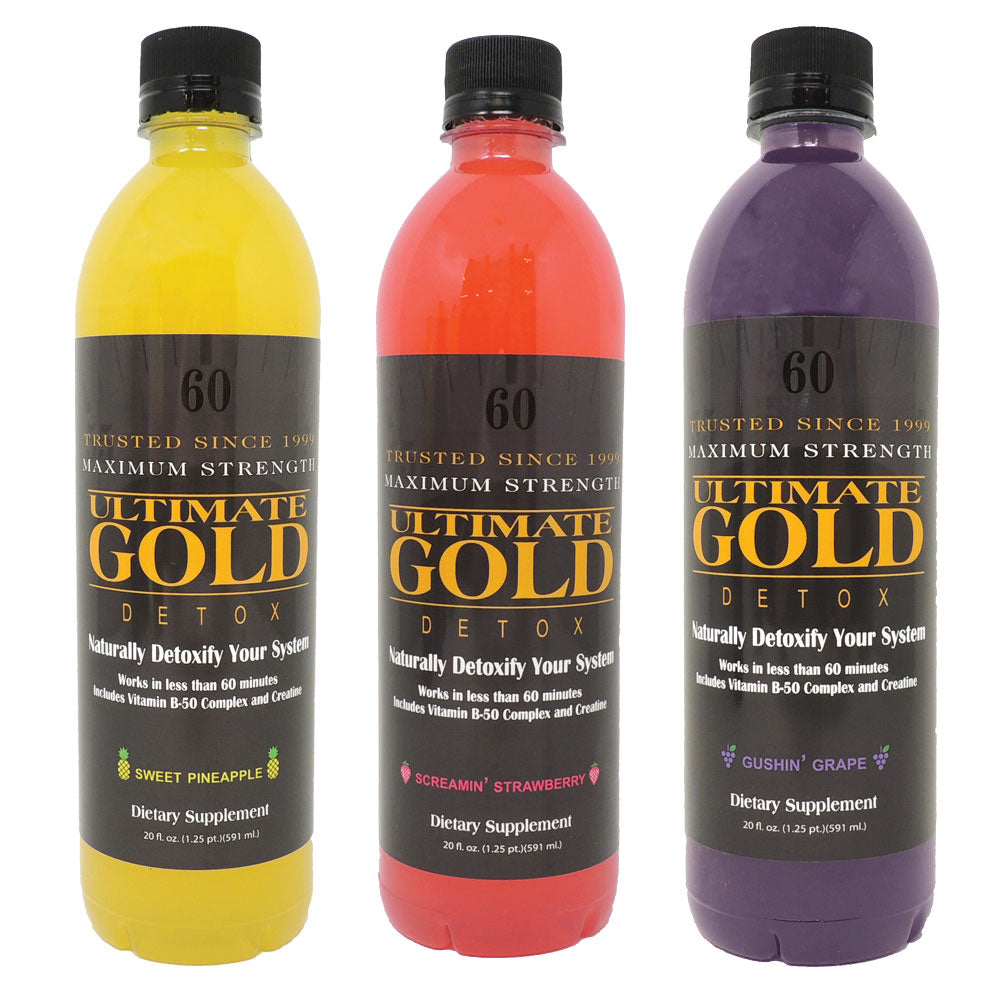 Ultimate Gold Detox Drink | 20oz