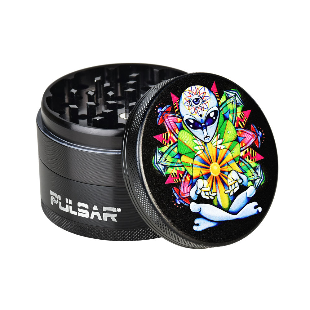 Pulsar Artist Series Metal Grinder | Amberly Downs Psychedelic Alien