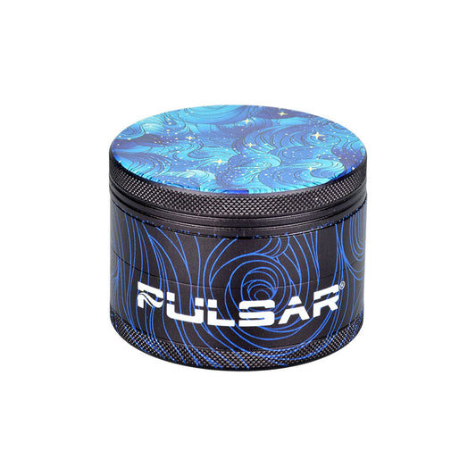 Pulsar Design Series Grinder w/ Side Art | Space Dust | 4pc | 2.5"