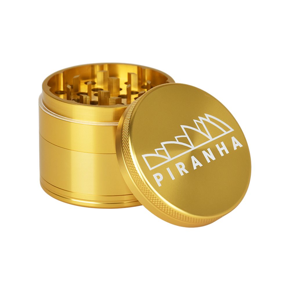 Piranha Pollinator Aluminum Grinder | 4pc | 2.2"