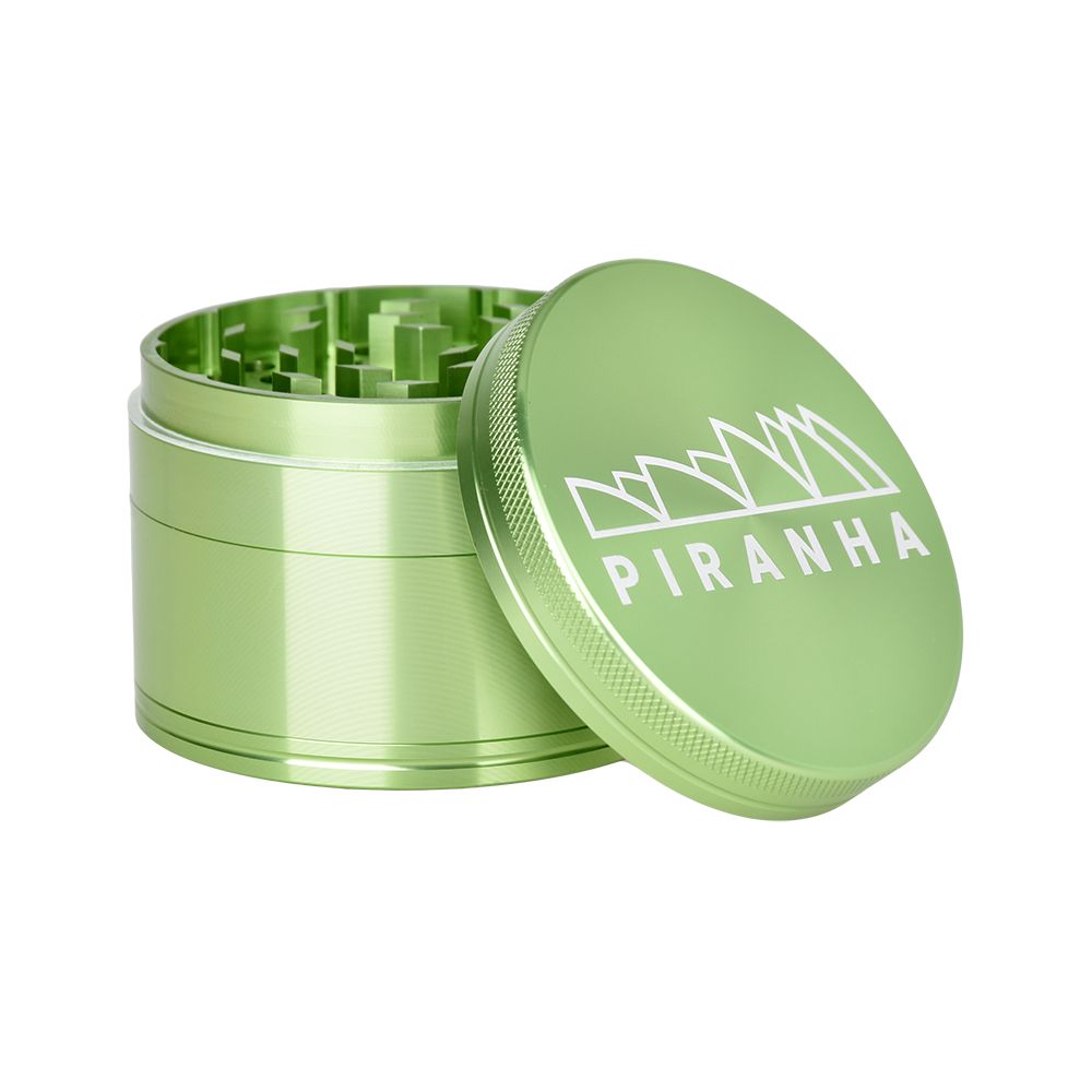 Piranha Pollinator Aluminum Grinder | 4pc | 3"