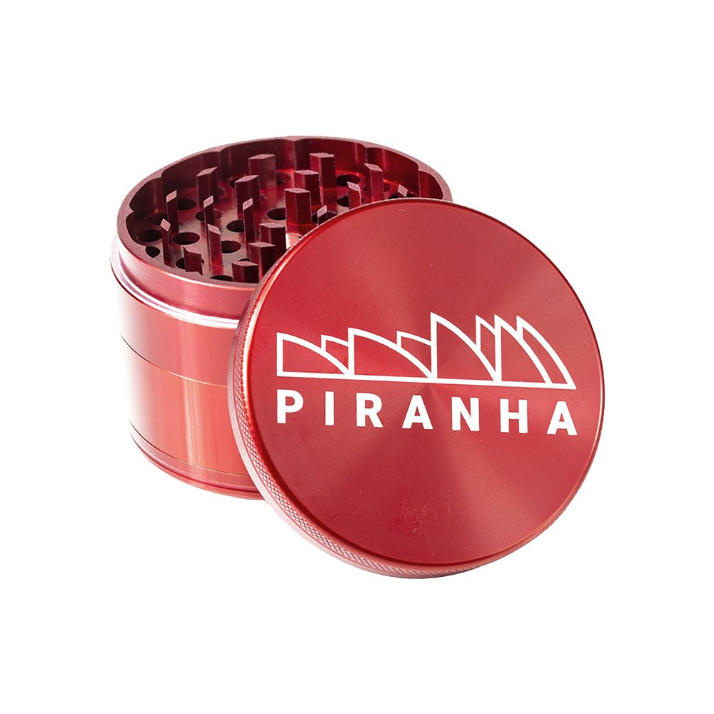 Piranha Pollinator Aluminum Grinder | 4pc | 3"