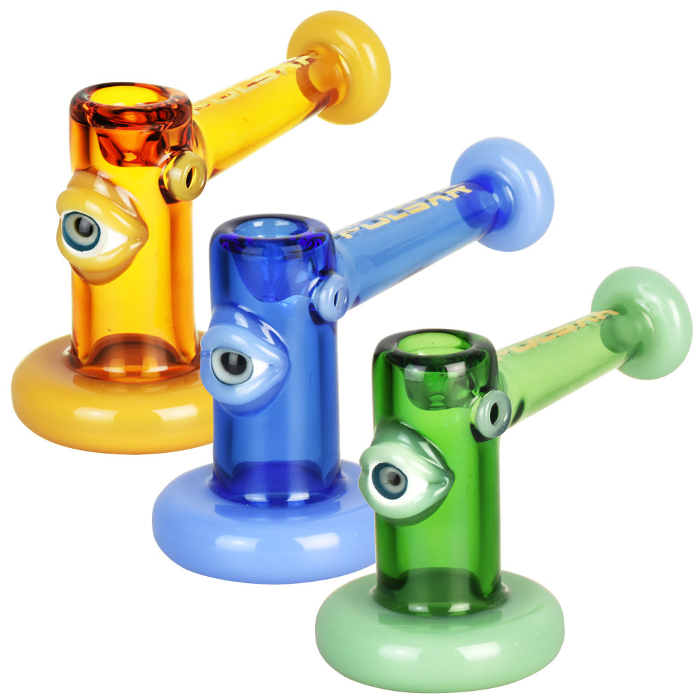 Pulsar Watcher Mini Dry Hammer Hand Pipe - 4.5"/Colors Vary