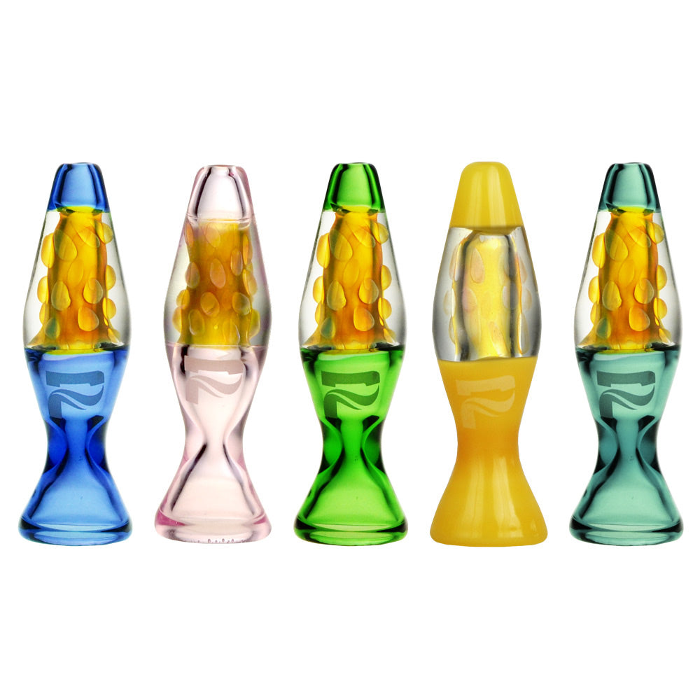 Pulsar Lava Lamp One Hitter - 3" / Colors Vary