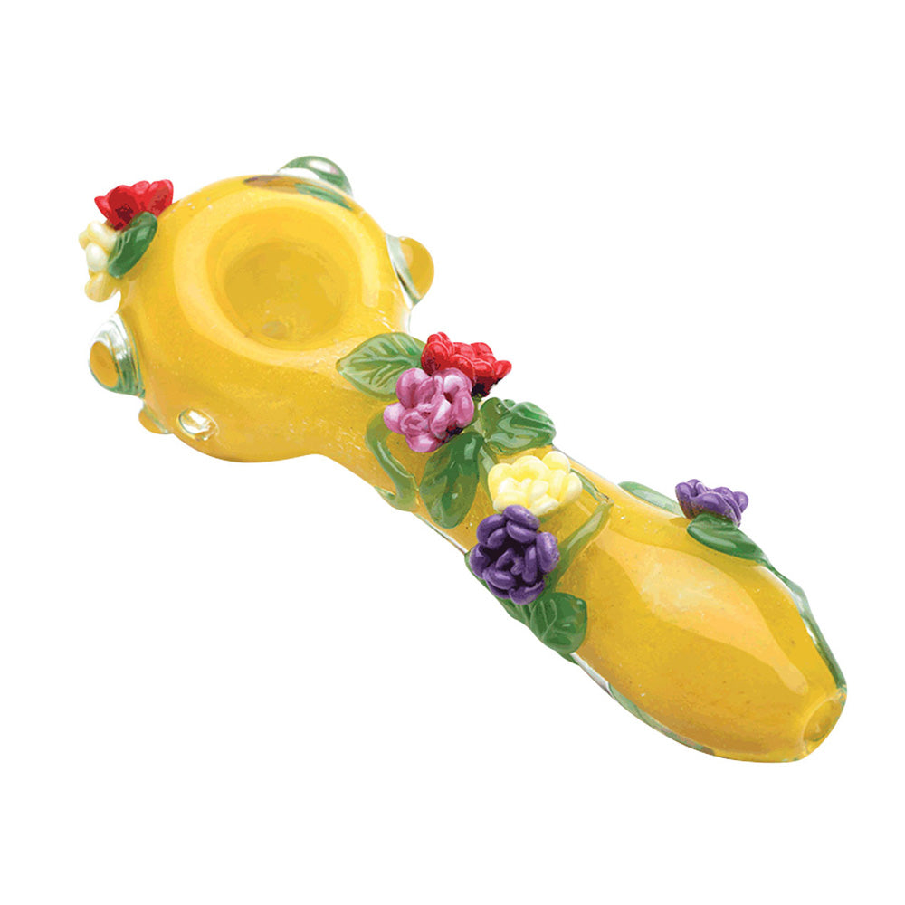 Empire Glassworks Spoon Pipe - 4" / Sunshine Garden / Small