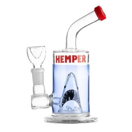 Hemper Shark Water Pipe | 7" | 14mm F
