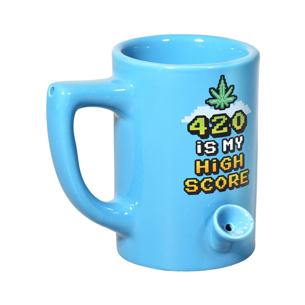 Wake & Bake High On Life Coffee Pipe Mug - 10oz