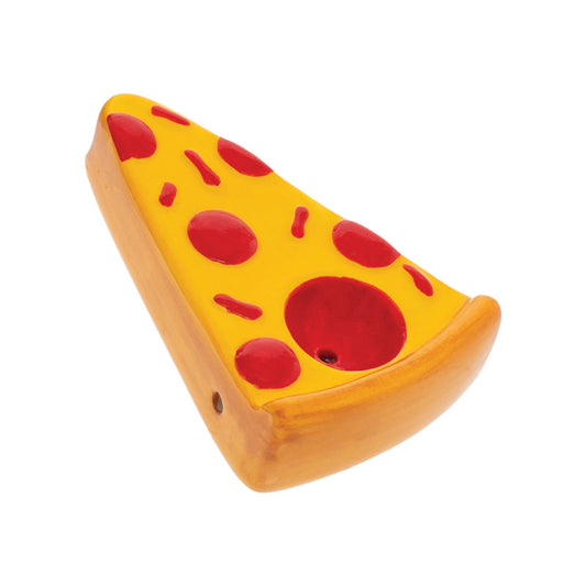 Wacky Bowlz Pizza Ceramic Hand Pipe | 3.25"