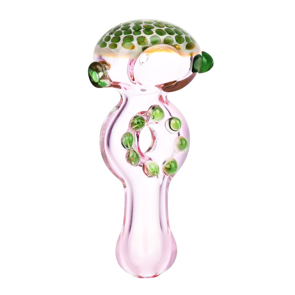 Divergent Flow Honeycomb Spoon Pipe - 4"