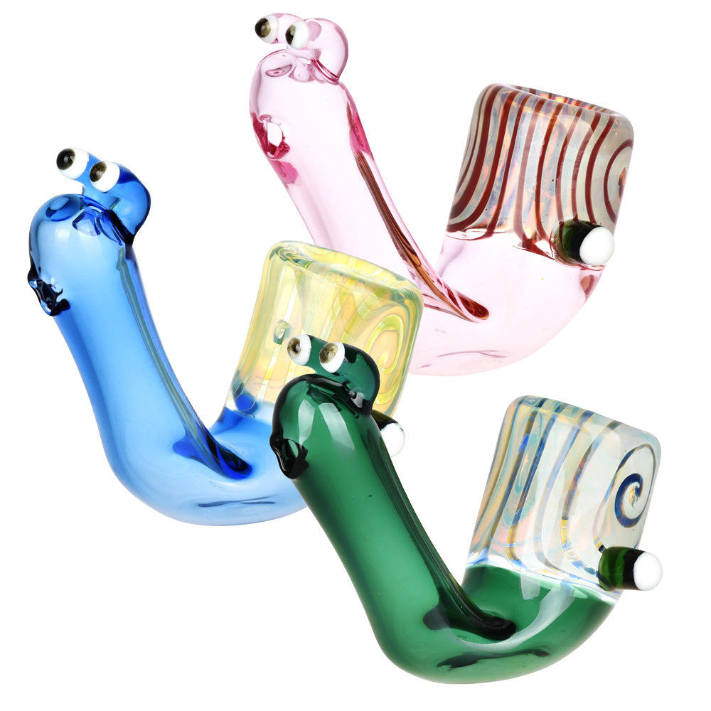 Sassy Snail Hand Pipe - 3.5" / Colors Vary