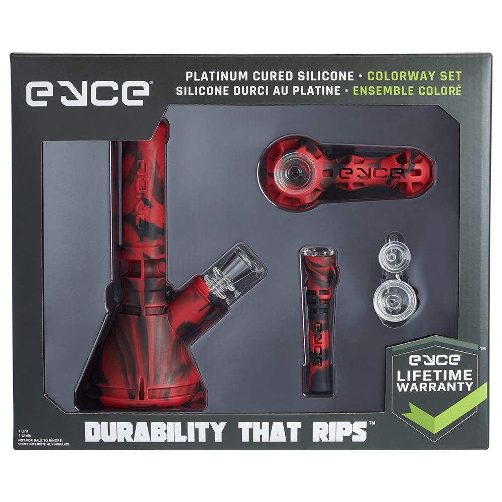 Eyce Colorway Silicone Herb Pipes Box Set | 5pc