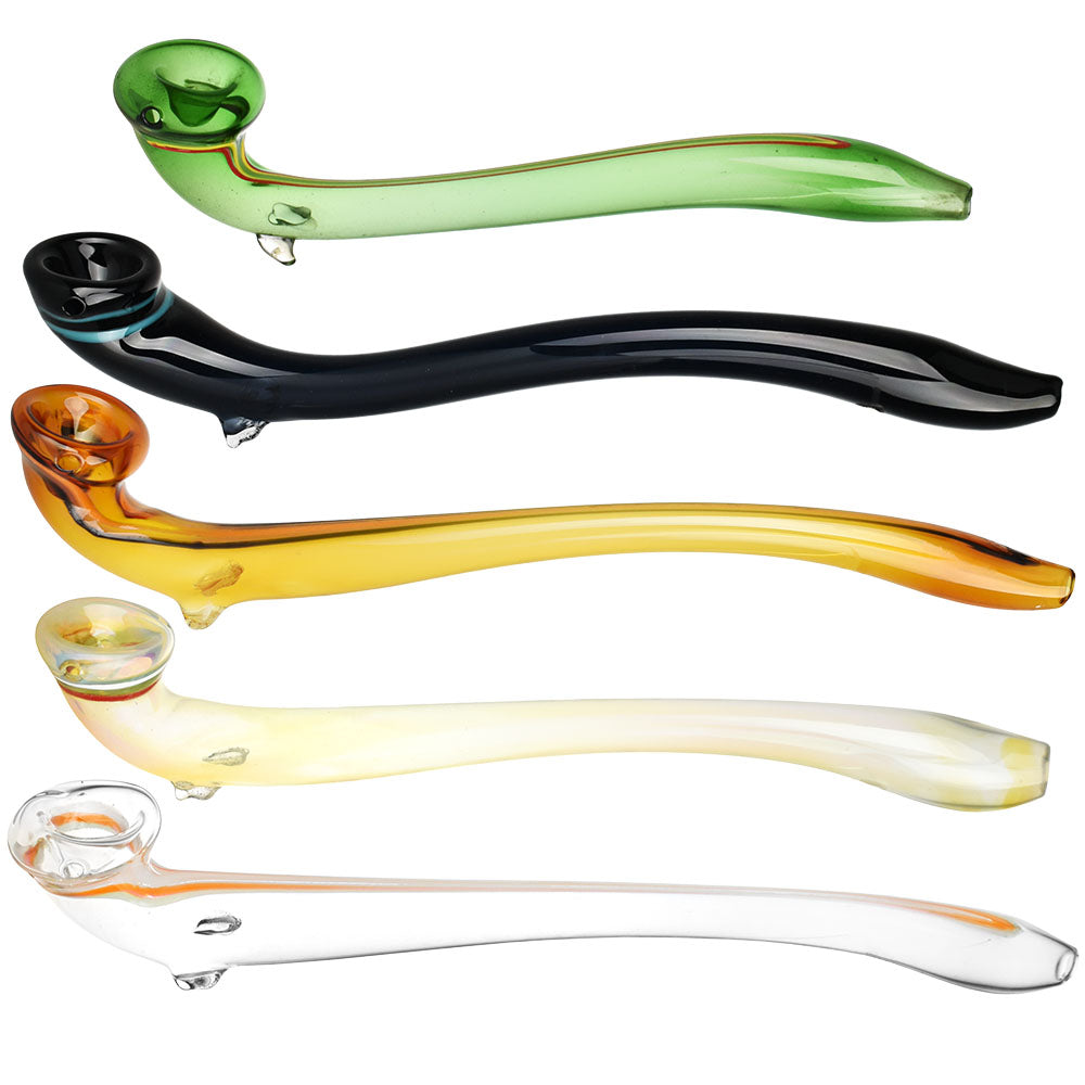Smoking Sorcerer's Glass Hand Pipe | Colors Vary