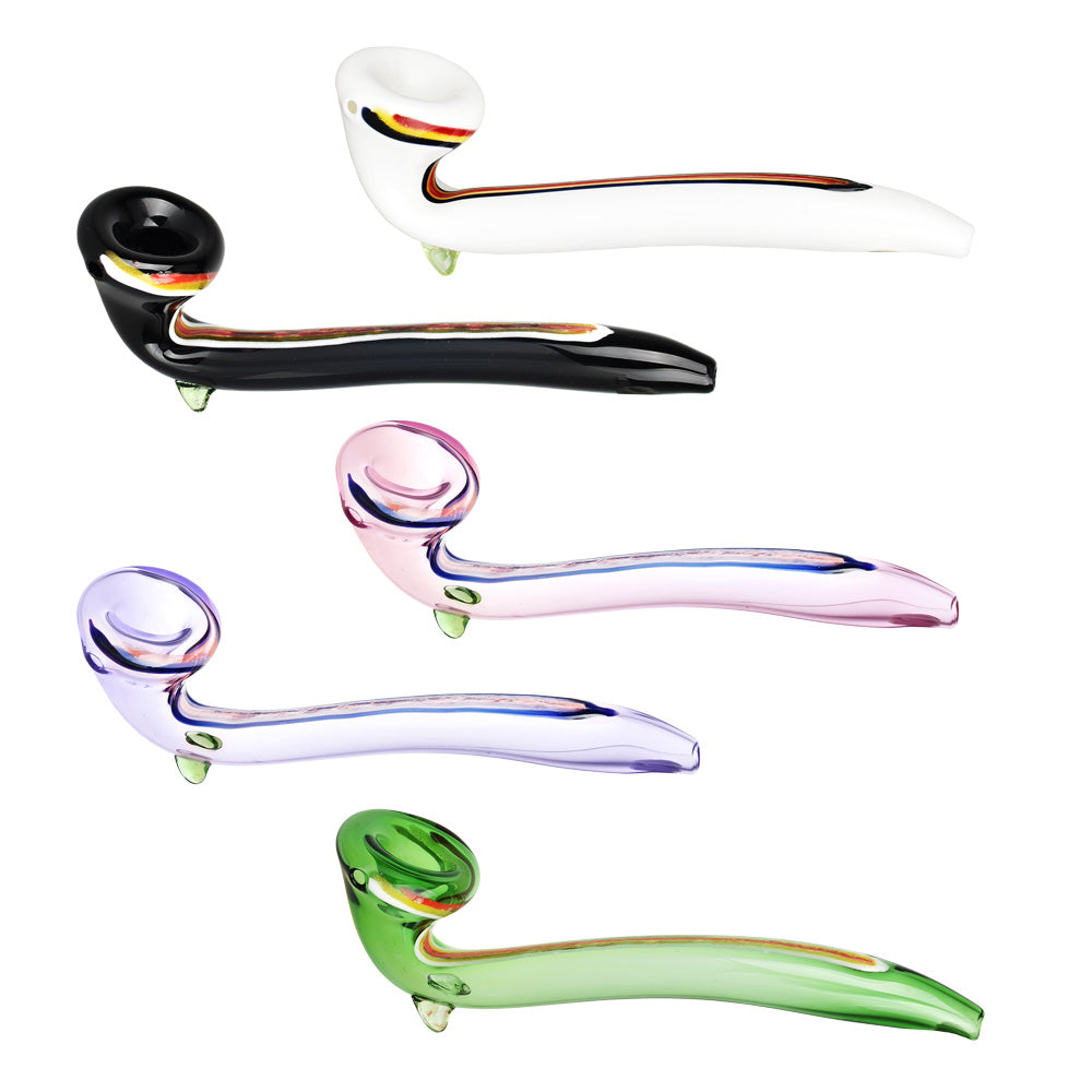 Smoking Sorcerer's Glass Hand Pipe | Colors Vary