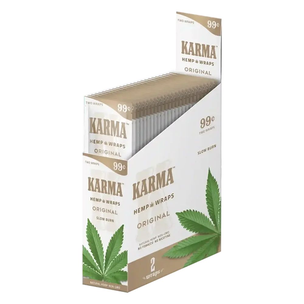 Karma Hemp Wraps | 2pc | 25pk Display