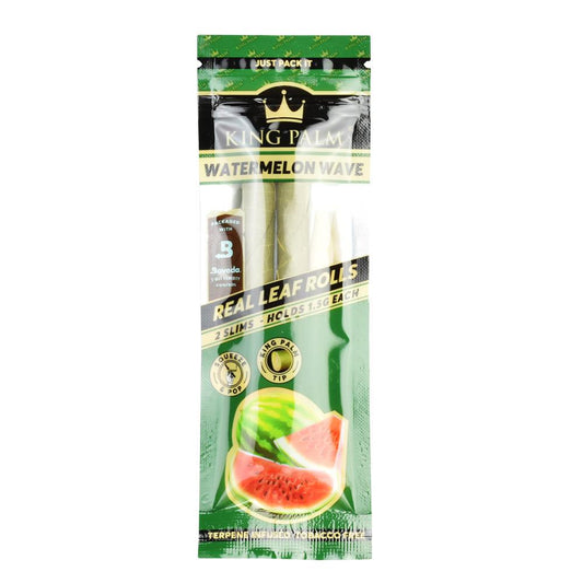 King Palm Slim Pre-Roll Wraps | 2pk | Slim | 20pc Display