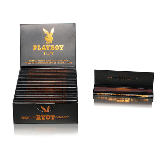 Playboy x RYOT Rolling Papers | Rose Gold | 1 1/4" | 25pc Display