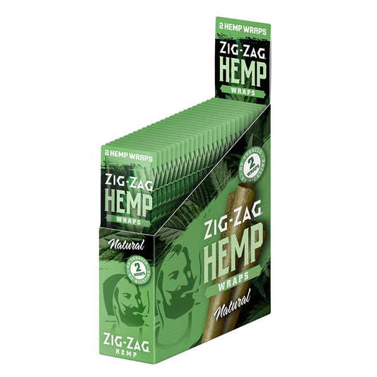 Zig Zag Hemp Wraps - 2pk