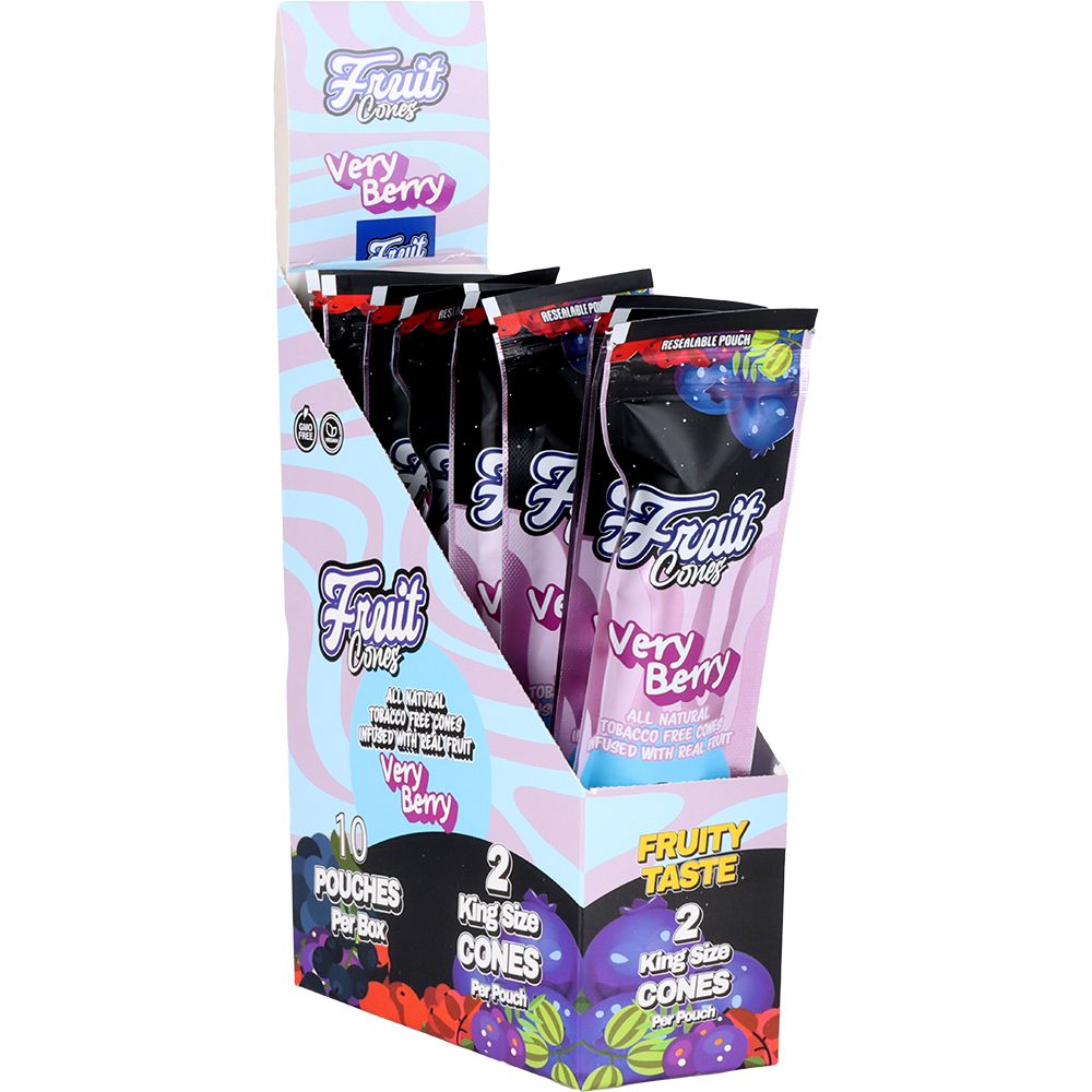 Fruit Cuts Infused Cones | 2pc | 10pk Display