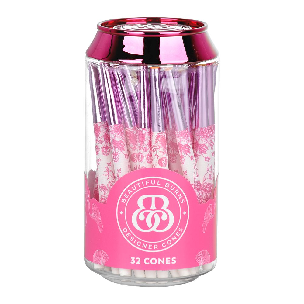 Beautiful Burns Designer Pre-Rolled Cones | 32pc Jar