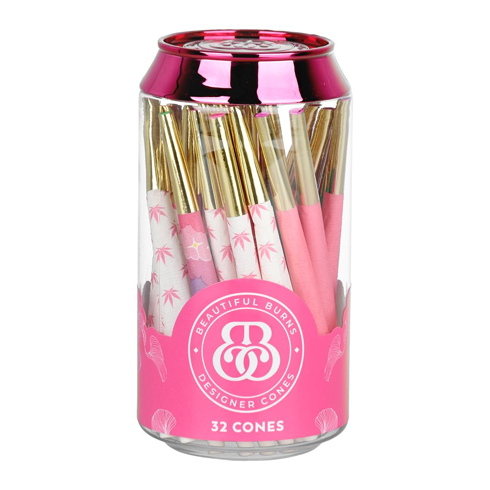 Beautiful Burns Designer Pre-Rolled Cones | 32pc Jar