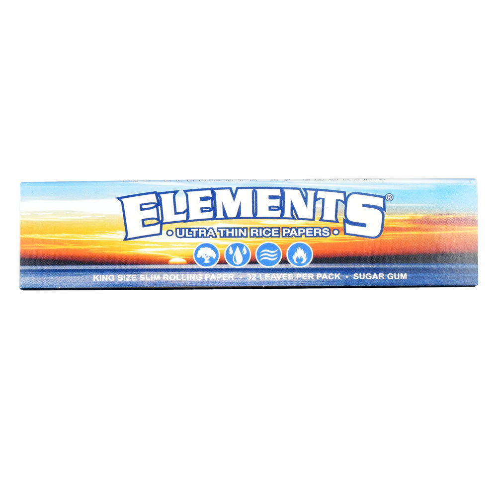 Elements Rice Rolling Papers - Kingsize Slim
