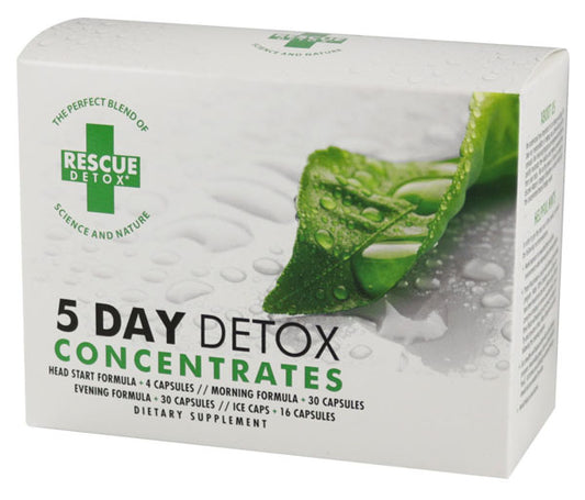 Rescue Detox 5 Day Detox Kit - Concentrates