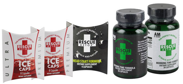 Rescue Detox 5 Day Detox Kit - Concentrates