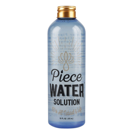 Piece Water | Water Pipe H2O Replacement | 12oz | 24pc Case