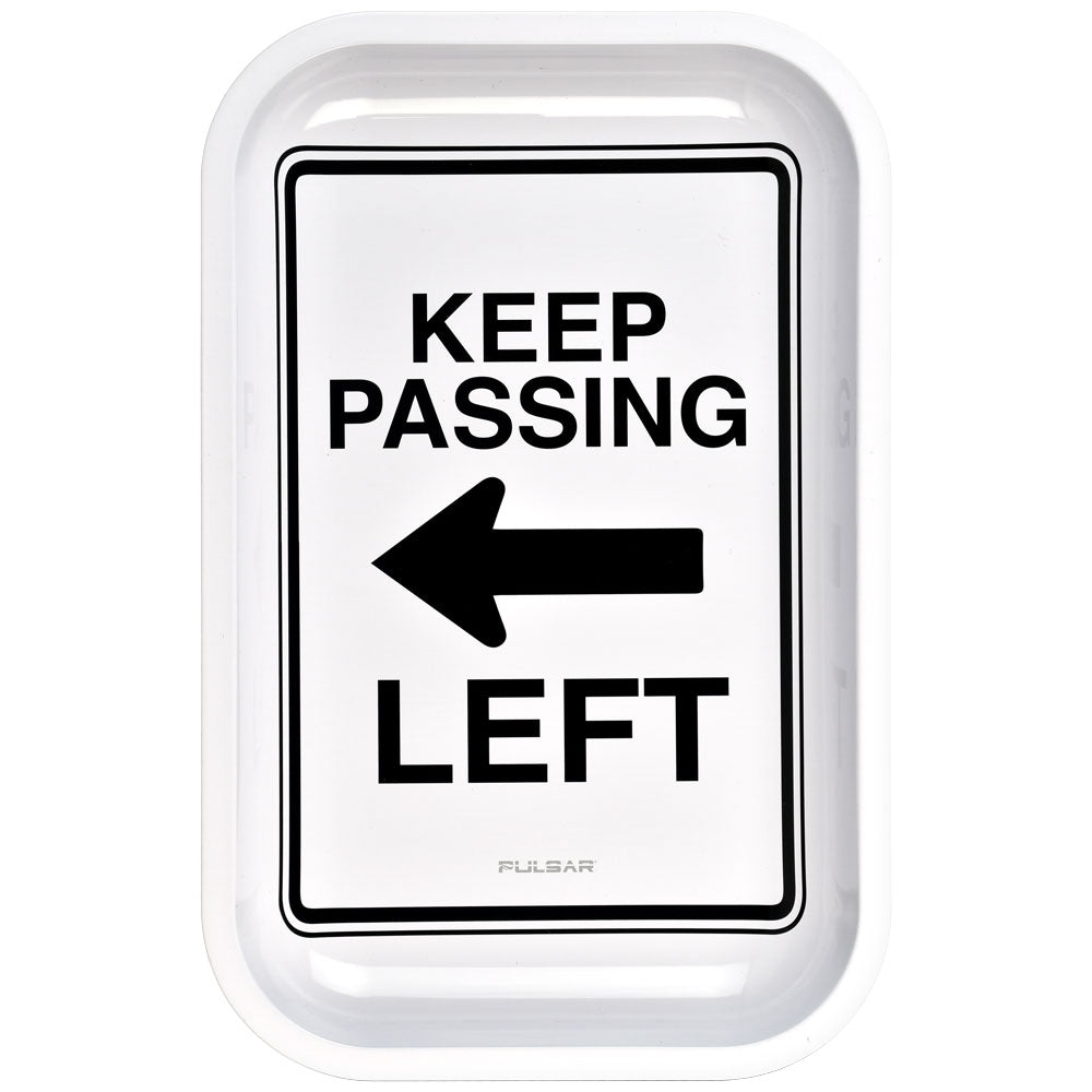 Pulsar Metal Rolling Tray | Keep Passing Left