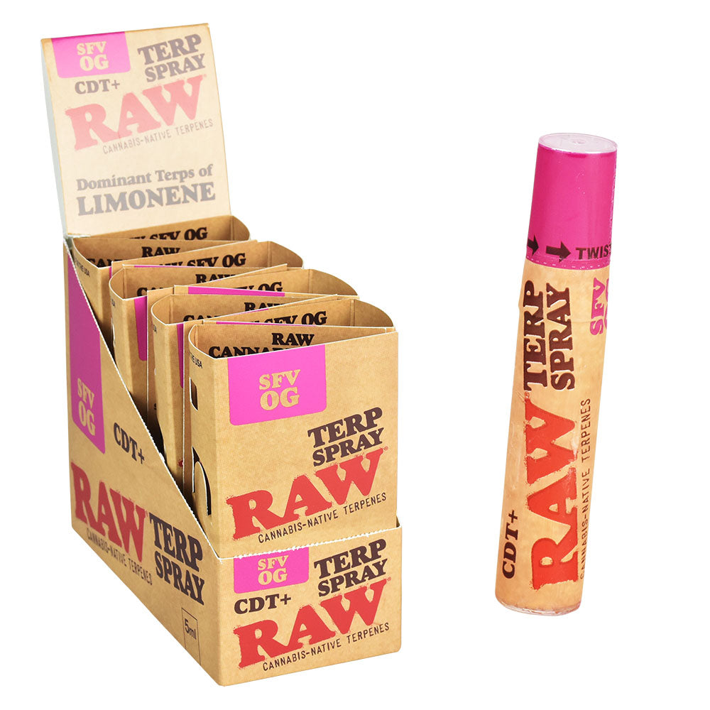 RAW CDT+ Terp Spray | 5ml | 8pc Display